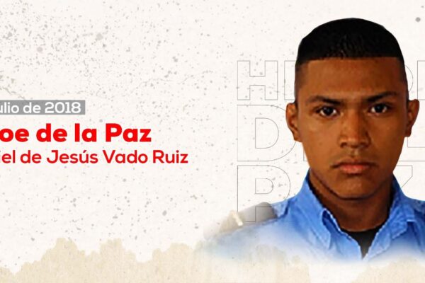 Recordando al héroe de la Paz, Gabriel de Jesús Vado Ruiz