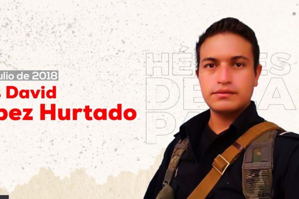 Recordando a Luis David López Hurtado, Héroe de la Paz