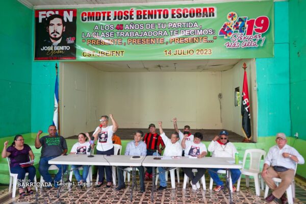 Trabajadores comprometidos con el legado del comandante José Benito Escobar