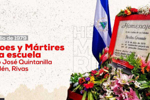 Héroes y Mártires de la Escuela Pedro José Quintanilla de Belén, Rivas