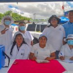 Exitosa jornada de vacunación y tomas de muestras de Papanicolaou en el Mercado Municipal Ernesto Fernández de Masaya