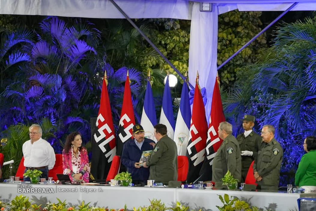 Palabras del Comandante Daniel Ortega en el acto del 44 Aniversario del Ejército de Nicaragua