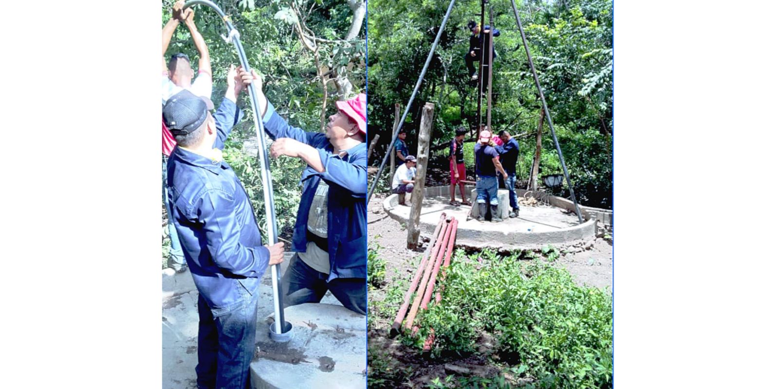 Sistema de agua potable es rehabilitado en comunidades de San Lorenzo