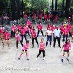 Alcaldía de Managua realiza zumbatón en el mes de lucha contra el cáncer