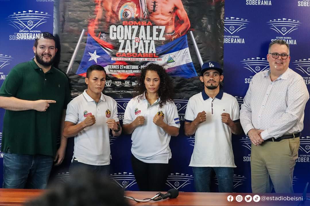“Jonathan “Bomba” González defenderá su título ante Gerardo “Cascabel” Zapata en la Gran Velada de Boxeo Internacional”