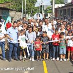 Gobierno Sandinista pavimenta 6 cuadras de calle en Villa Venezuela