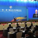 Compañero Vladimir Putin en la apertura del III Foro Internacional “Una Franja, una Ruta”