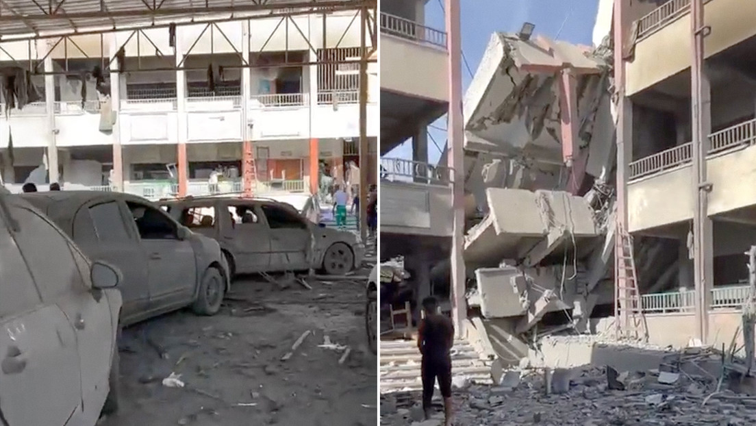 Decenas de muertos en un ataque israelí contra un colegio en Gaza
