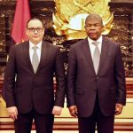 PRESIDENTE DE ANGOLA RECIBE CARTAS CREDENCIALES DEL EMBAJADOR DE NICARAGUA