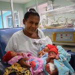 Triple Bendición en el Hospital Bertha Calderón: Nacen Trillizos en Perfecto Estado de Salud