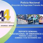 Disminuyen en 10 las personas fallecidas por accidentes de tránsito