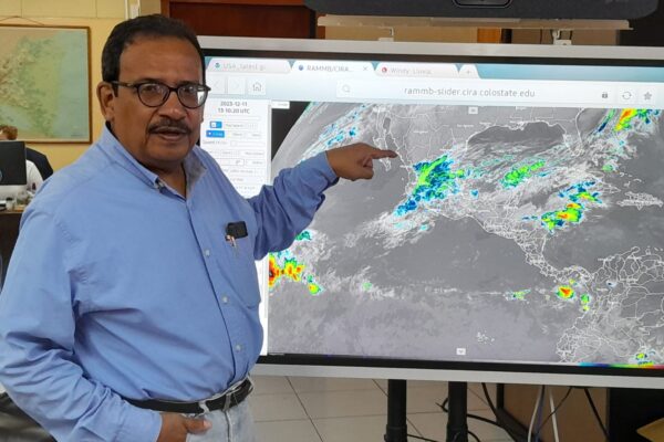 Nicaragua espera la llegada de un frente frío