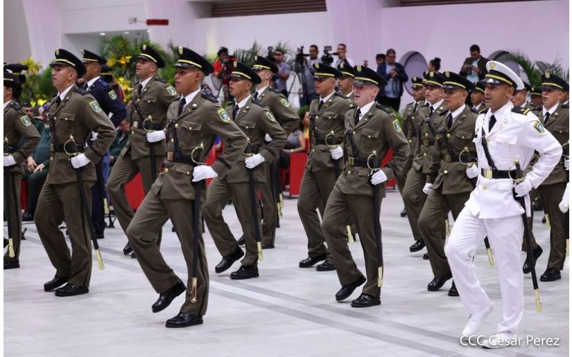 Acto de la XXVIII Graduación de la Academia Militar del Ejército de Nicaragua