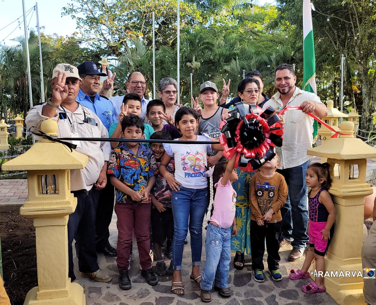 Inauguración Exitosa del Parque Central Taisiwe en Camoapa