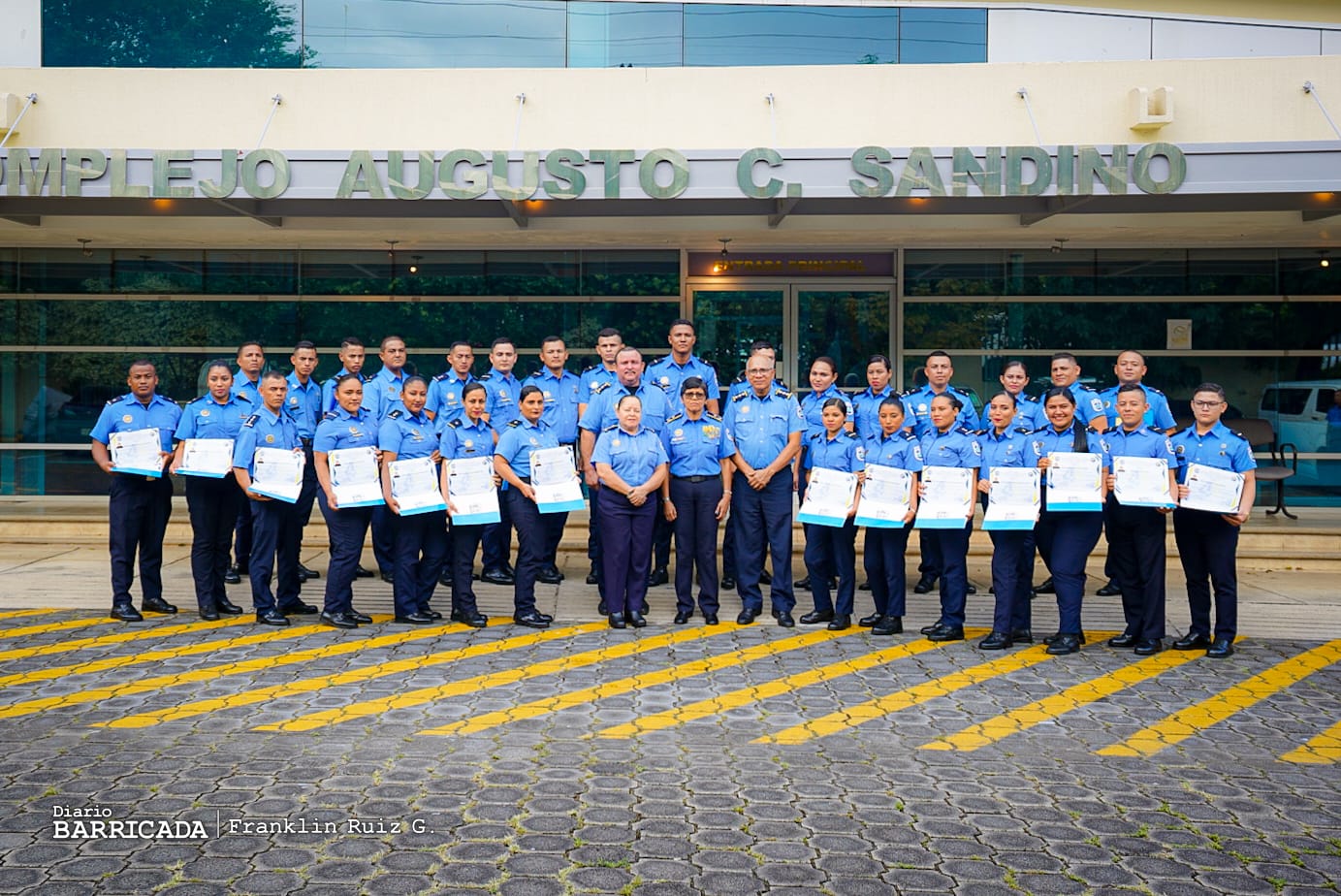 Finalizan curso de peritos especializados en inspección de escenas de crimen