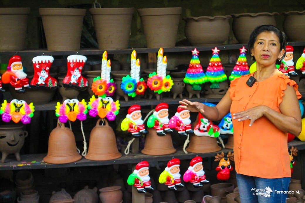 Artesanos de Masaya Brillan en las Festividades Navideñas