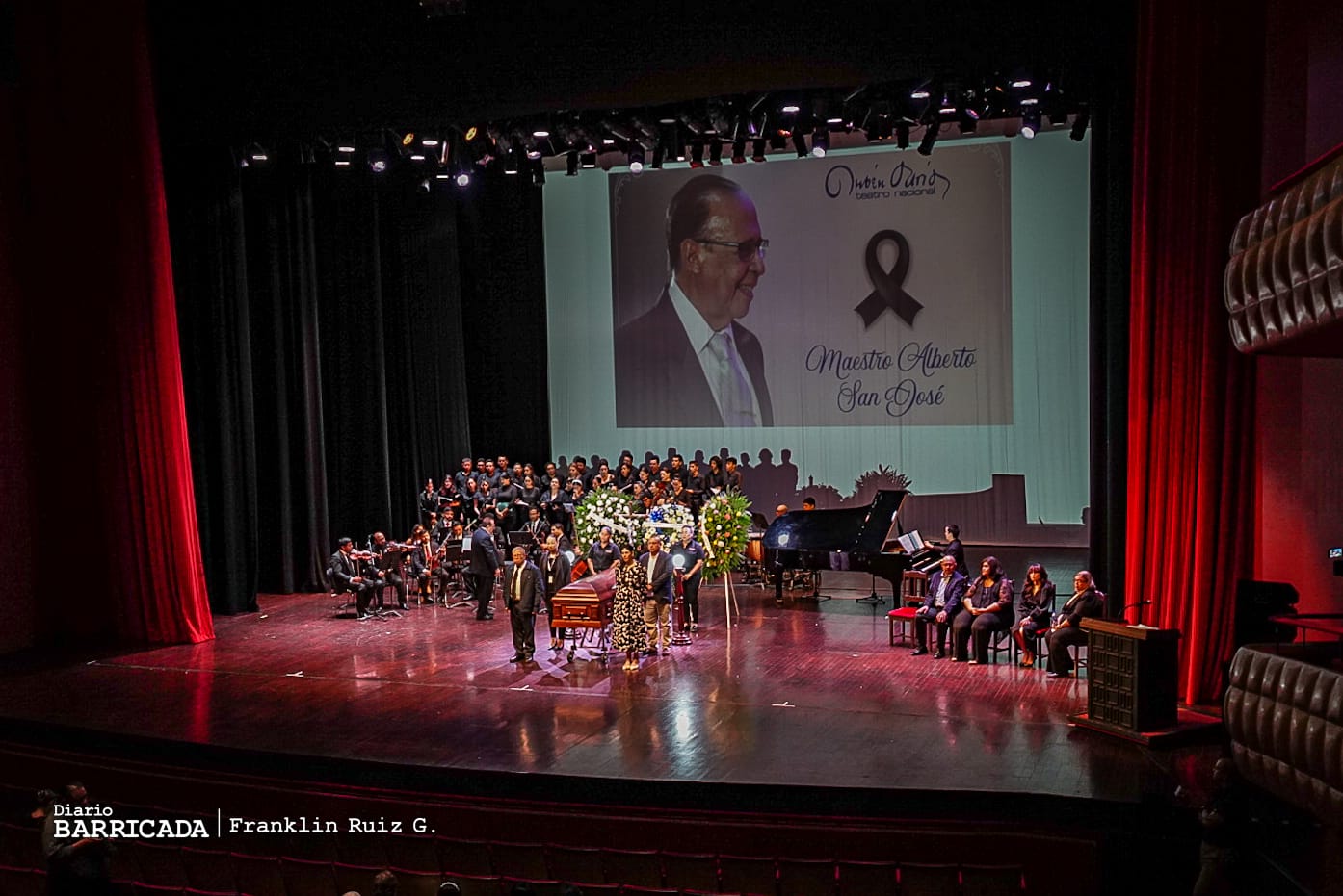 Rinden Homenaje póstumo al gran maestro Alberto San José en Nicaragua