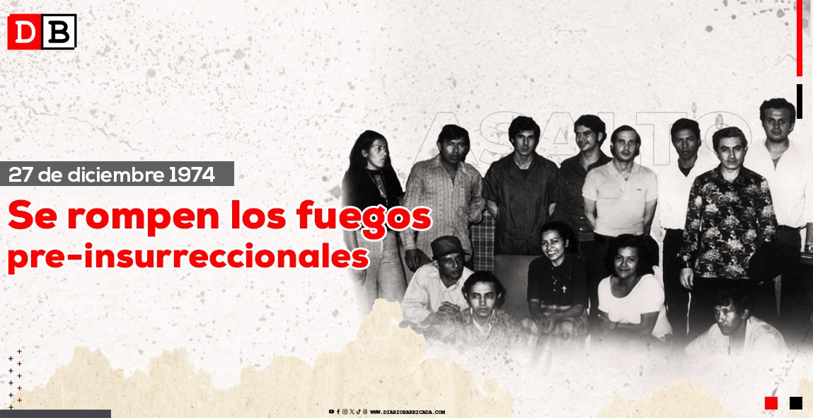 Se rompen los fuegos pre-insurreccionales