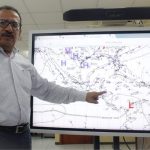 INETER pronostica el paso de dos líneas frontales para esta semana.