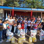 Niños de Santa Lucía reciben primera merienda escolar 2024