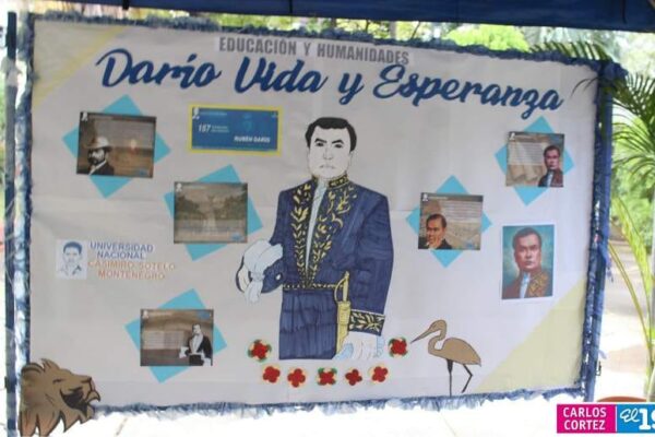 Universidad Casimiro Sotelo rinde tributo a Rubén Darío en el aniversario de su tránsito a la inmortalidad