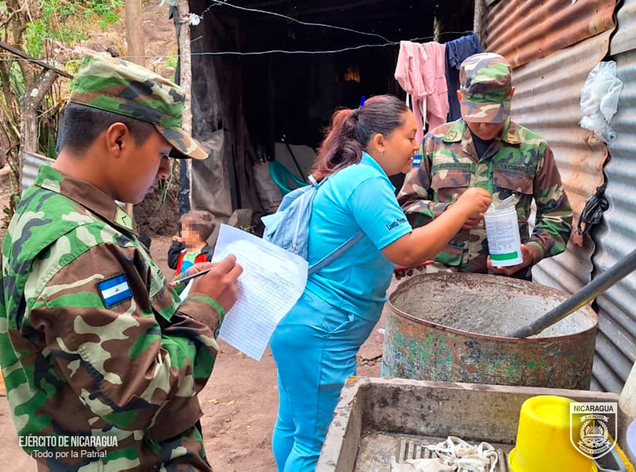 Comando militar regional participa en aplicación de BRI en Matagalpa