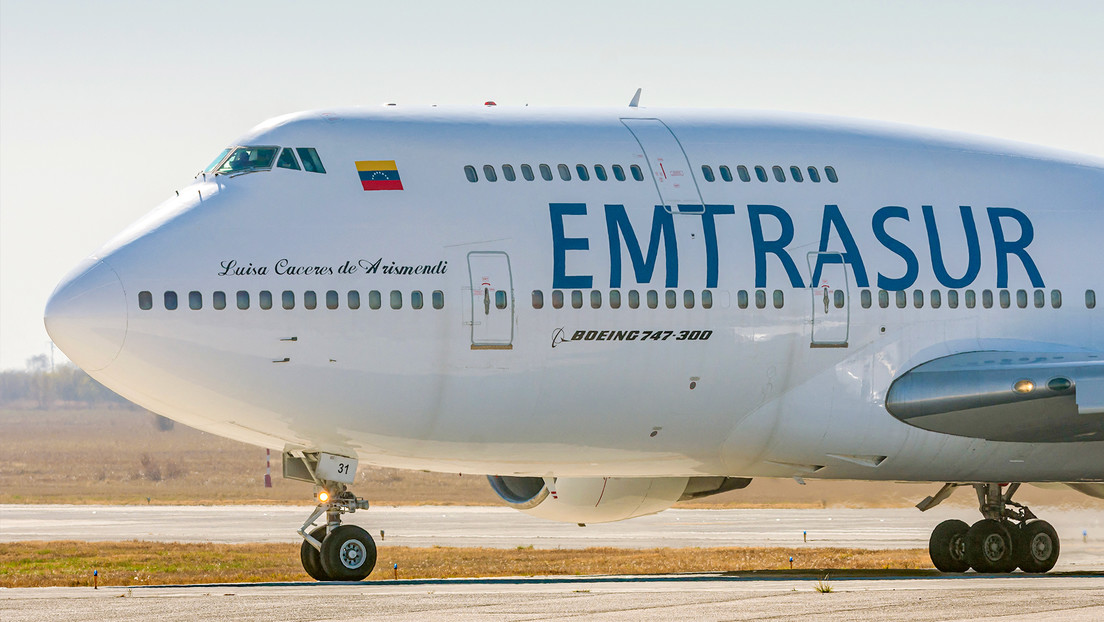 Venezuela rechaza el «robo descarado» del avión de Emtrasur por parte de EE.UU.