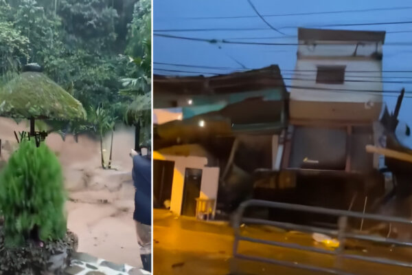  Seis muertos, inundaciones y casas destruidas: los estragos por las fuertes lluvias en Ecuador
