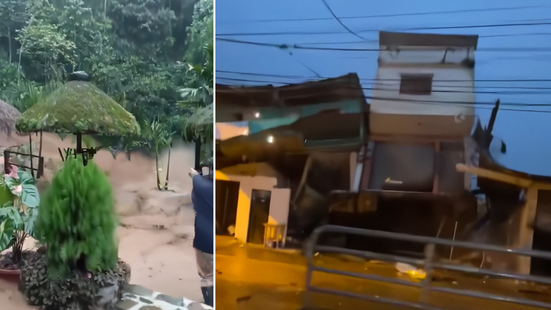  Seis muertos, inundaciones y casas destruidas: los estragos por las fuertes lluvias en Ecuador