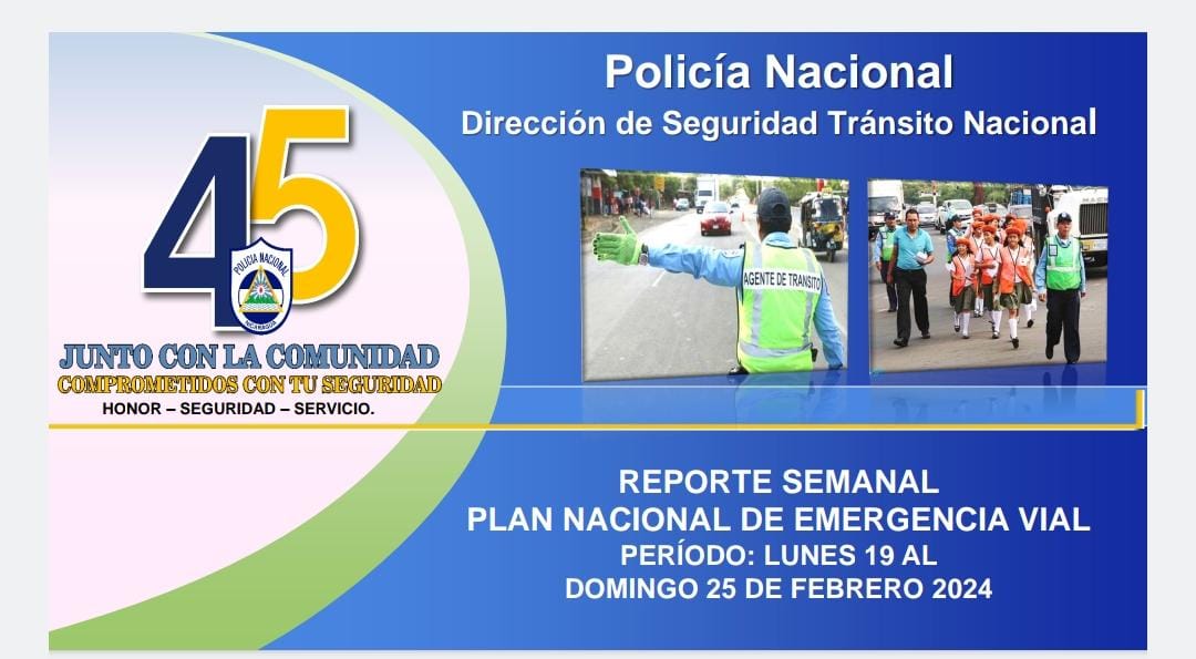 Policía Nacional reportó 14 personas fallecidas por accidentes de tránsito