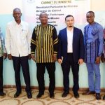 Delegación nicaragüense con Ministro de Educación de Burkina Faso