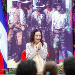 Declaraciones de Compañera Rosario Vicepresidenta de Nicaragua después del Acto Central en Homenaje al 90 Aniversario del Tránsito a la Inmortalidad del General de Mujeres y Hombres Libres Augusto C. Sandino 21 de Febrero del 2024