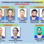 24 delincuentes capturados por delitos de peligrosidad