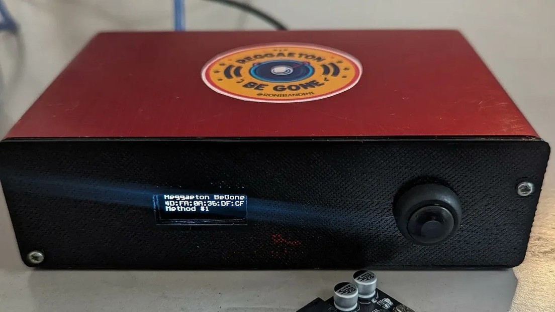 ‘Fuera reguetón’: crean dispositivo para bloquear altavoces que emitan esa música