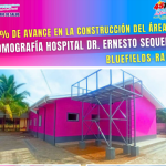 Avanza construcción del área de Tomografía en el Hospital Dr. Ernesto Sequeira en Bluefields