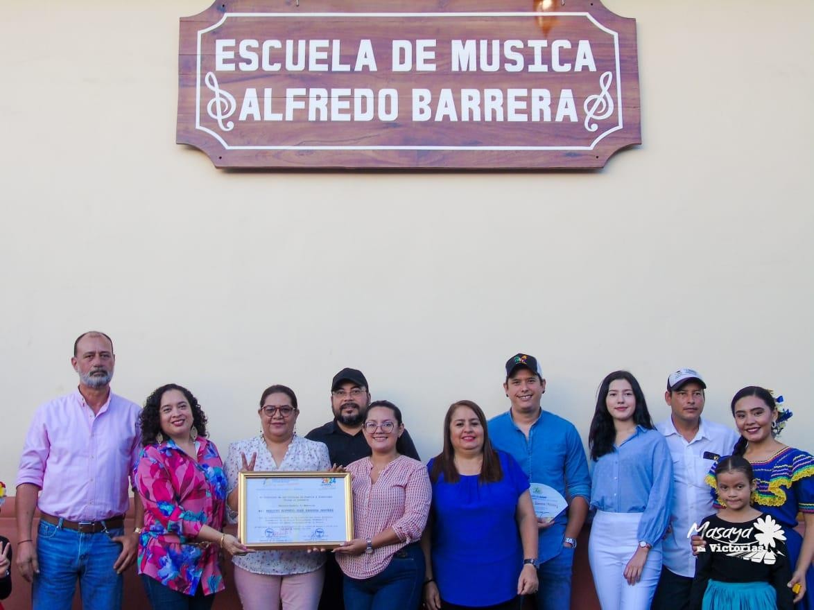 Escuela de Música Alfredo Barrera, un nuevo espacio de formación artística en Masaya