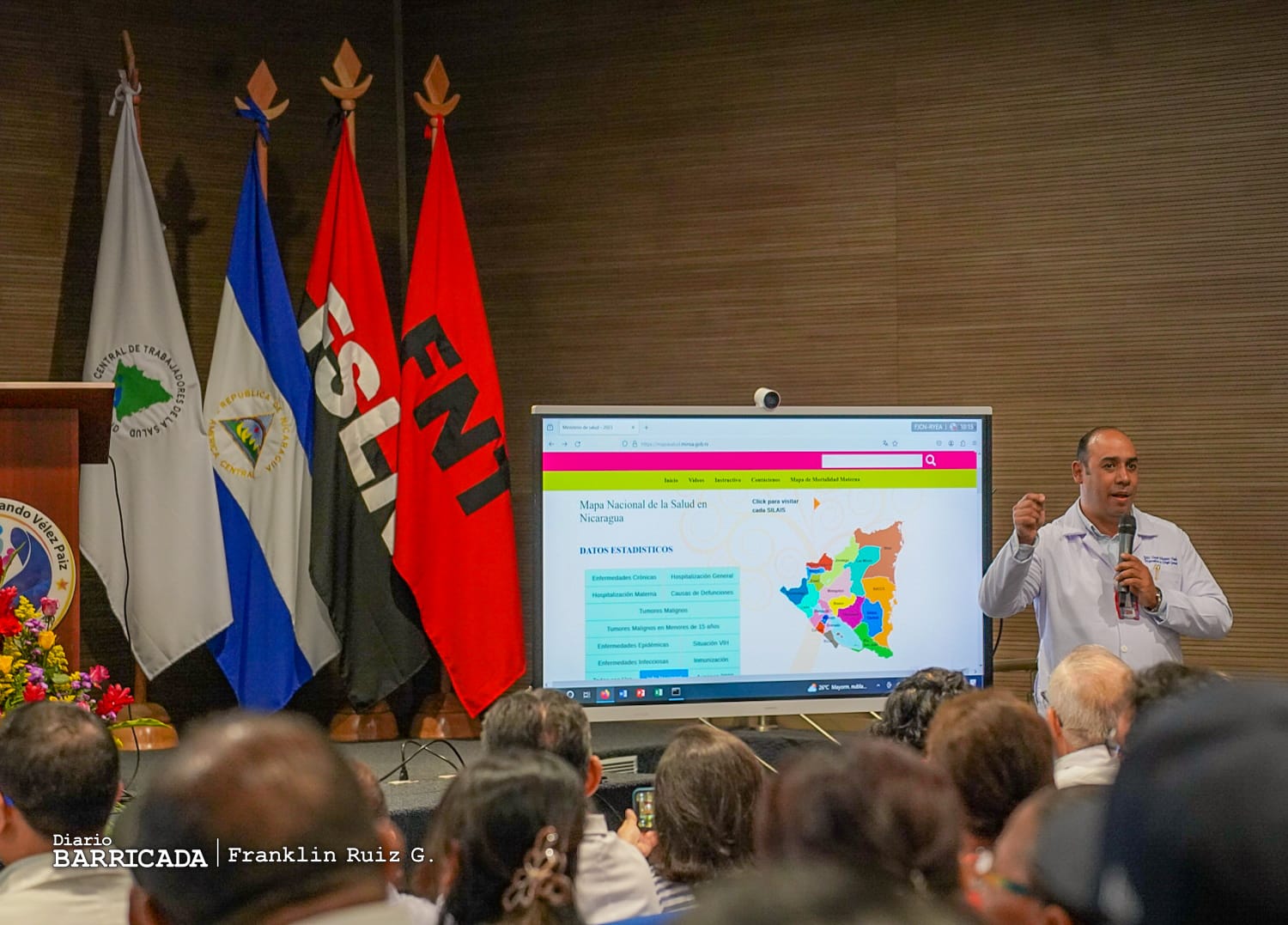 Nicaragua presenta avances en el Mapa Nacional de Salud