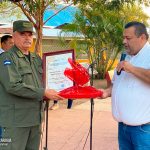 Ejército de Nicaragua participa en celebración del 176 aniversario del municipio de El Rosario