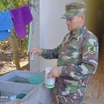 Ejército de Nicaragua participa en jornada de abatización