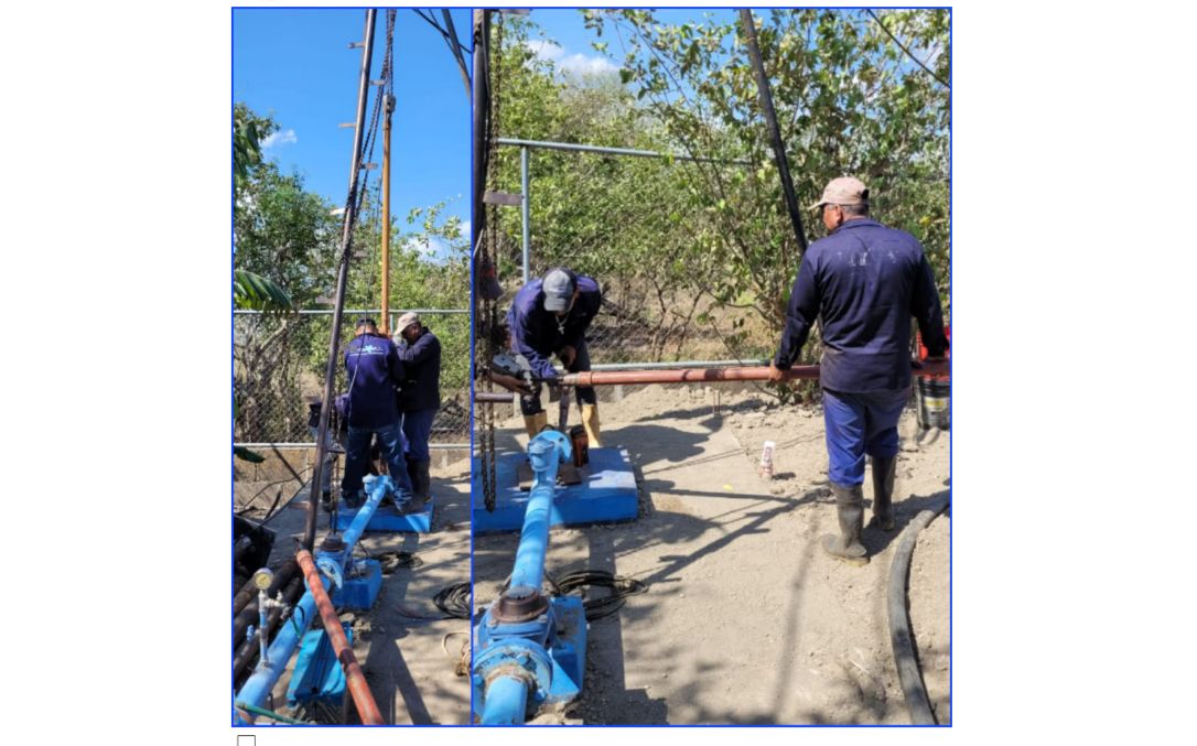 Mejoran sistema de agua en comunidad de Tipitapa