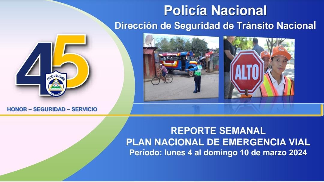 Policía Nacional reportó 19 personas fallecidas por accidentes de tránsito