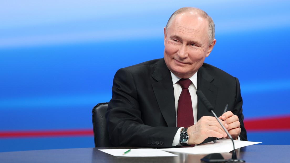 La victoria de Putin se confirma tras el escrutinio del 100% de los votos