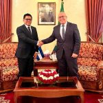 Embajador de Nicaragua se reúne con Ministro de Agricultura y Desarrollo Rural de Argelia