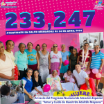 Avanza Programa Nacional de Atención Especial “Amor y Cuido de Nuestr@s Adult@s Mayores”