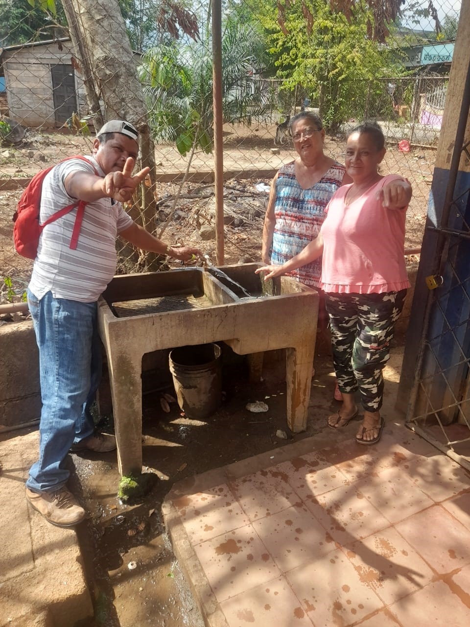 GRUN restablece servicios de agua potable en El Ayote