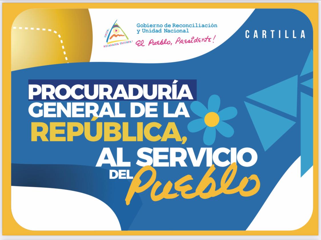Compartimos con alegría la nueva cartilla de la Procuraduría de la República