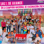 Campaña Nacional de Vacunación alcanza más del 100 por ciento