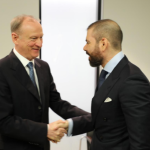 Delegación nicaragüense se reúne con el Secretario del Consejo de Seguridad de Rusia en San Petersburgo