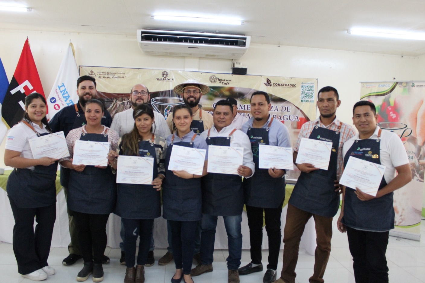 Certamen Taza de Excelencia Nicaragua 2024 en etapa de preselección