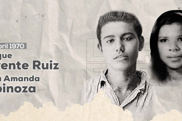 54 Aniversario de la caída heroica de Enrique Lorente y Luisa Amanda Espinoza